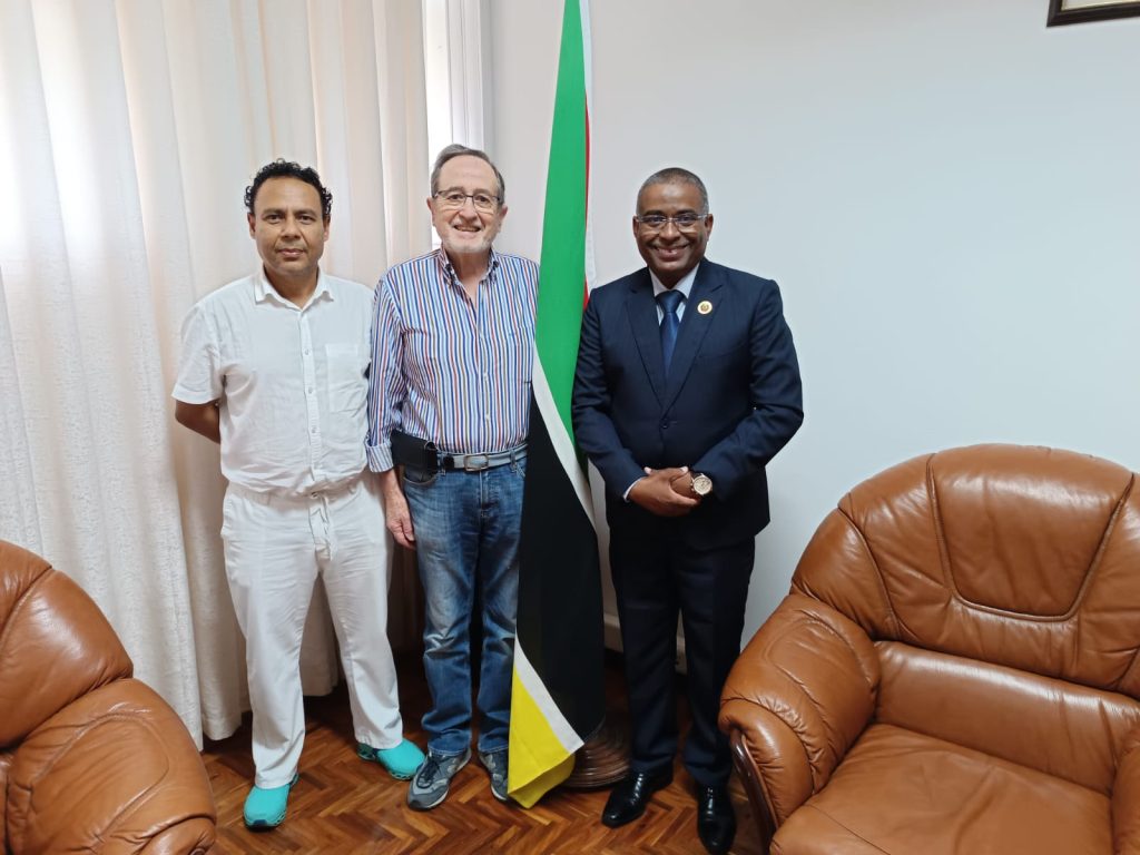 Con el Ministro de Salud